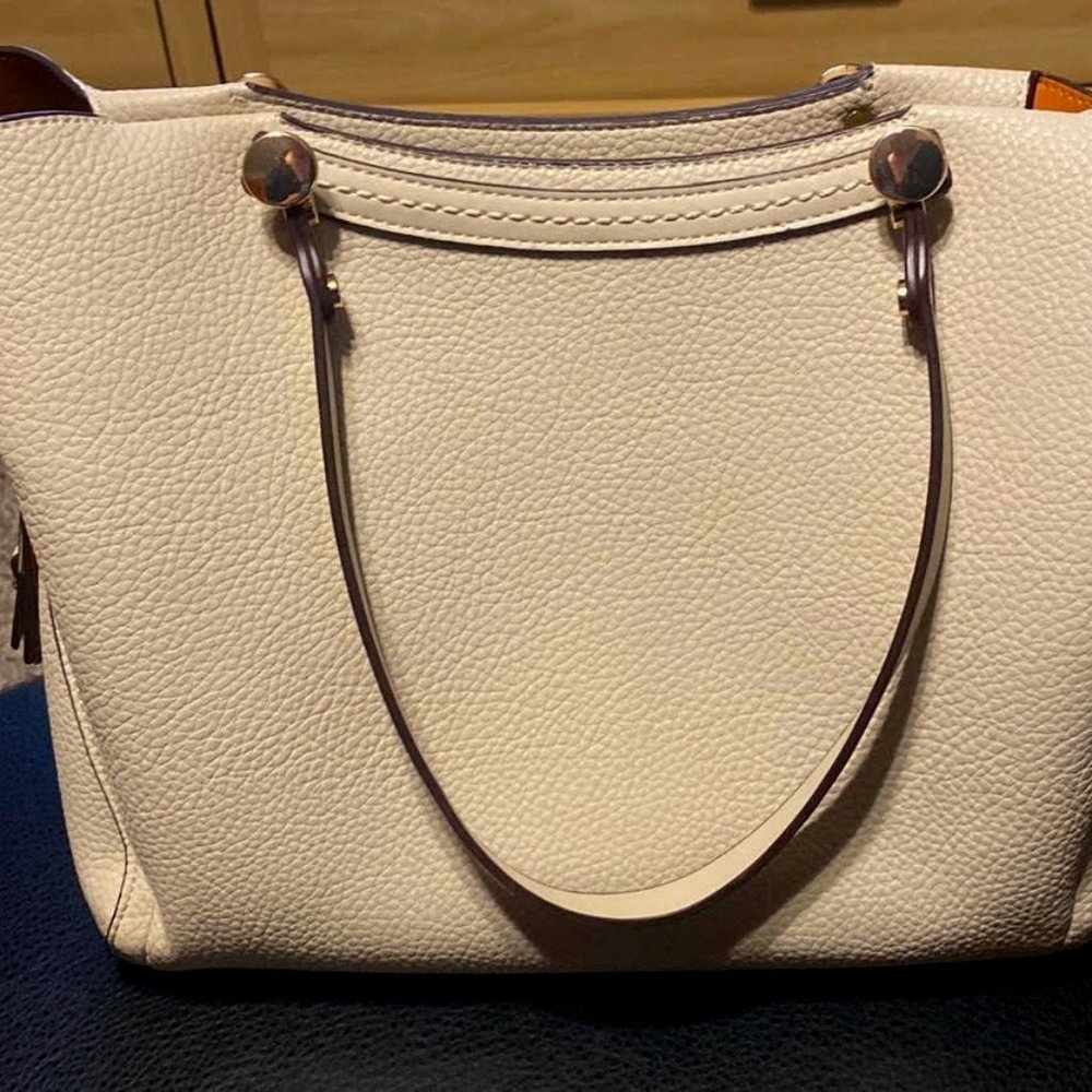 Sondra Roberts Squared Vegan Pebbled Leather Napa Handbag